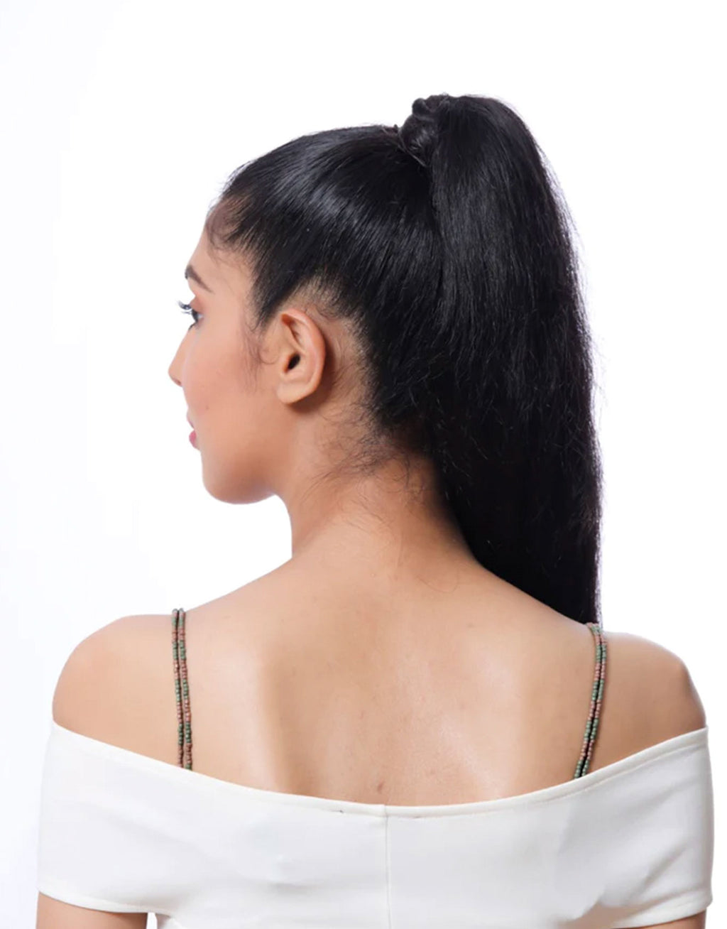 Yuvanta Sea Green Beaded Glass Elastic Metal Bra Strap for Women :  : Clothing & Accessories